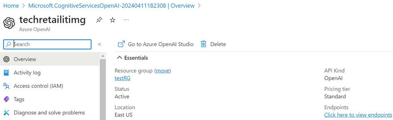 Go to resource button